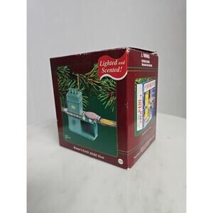 Carlton Cards Easy Bake Oven Ornament 2003 Kenner's Lighted Scented W/ Box READ